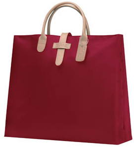 Дамская сумка Ferre цвета бордо для деловых путешествий и для повседневного ношения на работу